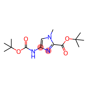 1H-IMidazole-2-carboxylic acid, 4-[[(1,1-diMethylethoxy)carbonyl]aMino]-1-Methyl-, 1,1-diMethylethyl ester