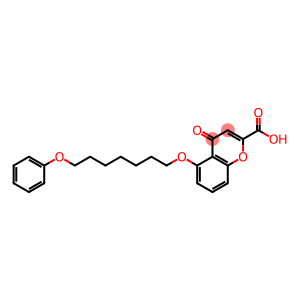 4-Oxo-5-((7-phenoxyheptyl)oxy)-4H-chromene-2-carboxylic acid