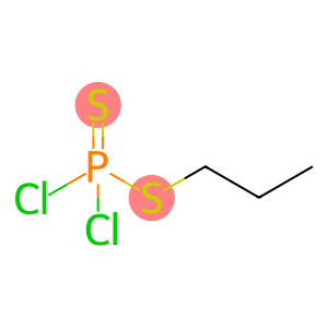 Phosphorodichloridodithioic acid propyl ester