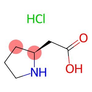(2S)-pyrrolidin-2-ylacetic acid hydrochloride
