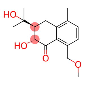 1(2H)-Naphthalenone, 3,4-dihydro-2-hydroxy-3-(1-hydroxy-1-methylethyl)-8-(methoxymethyl)-5-methyl-, (2R,3S)-