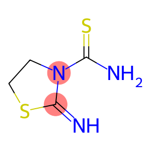 3-Thiazolidinecarbothioamide,  2-imino-