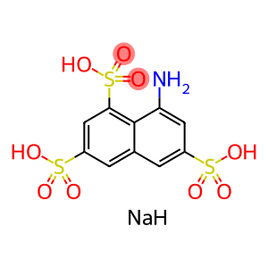 disodium hydrogen 8-aminonaphthalene-1,3,6-trisulphonate