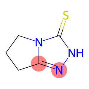 3H-Pyrrolo[2,1-c]-1,2,4-triazole-3-thione, 2,5,6,7-tetrahydro-