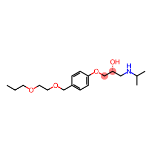 (2R)-1-[异丙基氨基]-3-[4-[(2-丙氧基乙氧基)甲基]苯氧基]-2-丙醇