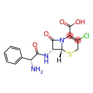 5-Thia-1-azabicyclo[4.2.0]oct-2-ene-2-carboxylic acid, 7-[(aminophenylacetyl)amino]-3-chloro-8-oxo-, [6R-[6α,7β(R*)]]-