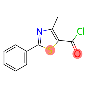 4-甲基-2-苯基-1,3-噻唑-5-碳酰氯