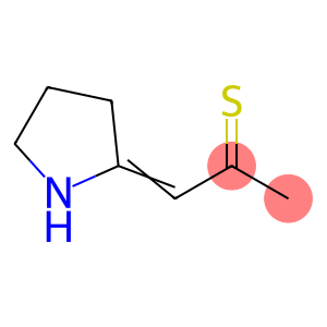 1-(Pyrrolidin-2-ylidene)-2-propanethione