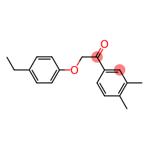 1-(3,4-dimethylphenyl)-2-(4-ethylphenoxy)ethanone