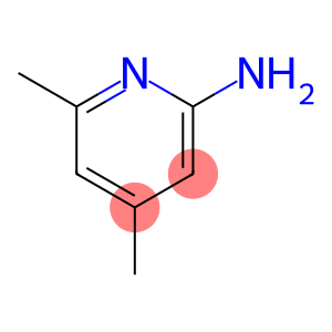 2-amino-4,6-dimethylpyridine (6-amino-2,4,-lutidine)