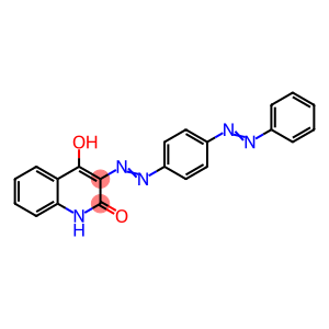 4-Hydroxy-3-{[4-(phenyldiazenyl)phenyl]diazenyl}-2(1H)-quinolinone