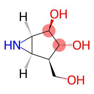 6-Azabicyclo[3.1.0]hexane-2,3-diol, 4-(hydroxymethyl)-, (1R,2R,3R,4R,5R)- (9CI)