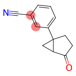 Benzonitrile, 3-(4-oxobicyclo[3.1.0]hex-1-yl)- (9CI)