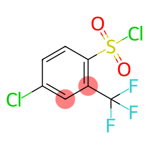 Benzenesulfonyl chloride, 4-chloro-2-(trifluoromethyl)-