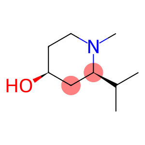 4-Piperidinol, 1-methyl-2-(1-methylethyl)-, (2R,4S)-rel- (9CI)