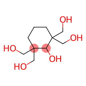 (2,2,6,6-Tetramethylol)cyclohexanol,  1,1,3,3-Tetra(hydroxymethyl)cyclohexan-2-ol,  2-Hydroxy-1,1,3,3-cyclohexanetetramethanol