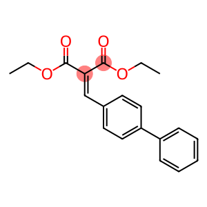 Propanedioic acid,[(1,1'-biphenyl)-4-yl-methylene]-,diethyl ester