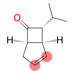 Bicyclo[3.2.0]hept-2-en-6-one, 7-(1-methylethyl)-, (1α,5α,7α)- (9CI)