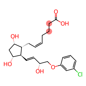 5-Heptenoic acid, 7-[(1R,2R,3R,5S)-2-[(1E,3R)-4-(3-chlorophenoxy)-3-hydroxy-1-buten-1-yl]-3,5-dihydroxycyclopentyl]-, (5Z)-