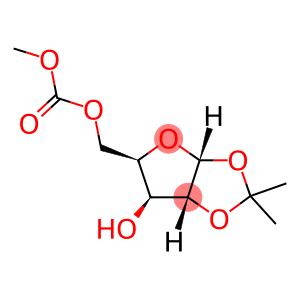 carbonic acid (6-hydroxy-2,2-dimethyl-3a,5,6,6a-tetrahydrofuro[2,3-d][1,3]dioxol-5-yl)methyl methyl ester