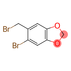 1,3-Benzodioxole, 5-bromo-6-(bromomethyl)-