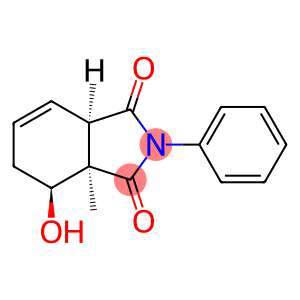 1H-Isoindole-1,3(2H)-dione, 3a,4,5,7a-tetrahydro-4-hydroxy-3a-methyl-2-phenyl-, [3aR-(3aα,4β,7aα)]- (9CI)