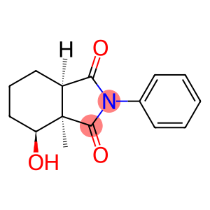 1H-Isoindole-1,3(2H)-dione, hexahydro-4-hydroxy-3a-methyl-2-phenyl-, [3aR-(3aα,4β,7aα)]- (9CI)