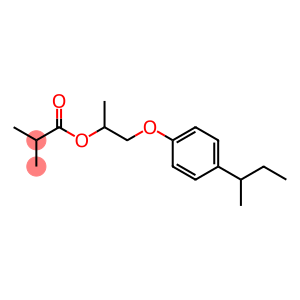 1-(4-butan-2-ylphenoxy)propan-2-yl 2-methylpropanoate