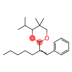 5,5-dimethyl-2-(1-phenylhept-1-en-2-yl)-4-propan-2-yl-1,3-dioxane