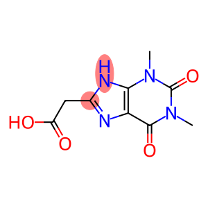 2,3,6,7-Tetrahydro-1,3-dimethyl-2,6-dioxo-1H-purine-8-acetic acid