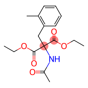 diethyl 2-acetamido-2-[(2-methylphenyl)methyl]propanedioate