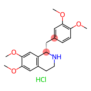 (S)-1-(3,4-dimethoxybenzyl)-6,7-dimethoxy-1,2,3,4-tetrahydroisoquinoline hydrochloride