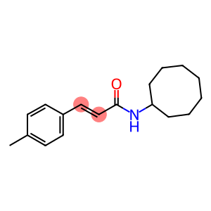 N-cyclooctyl-3-(4-methylphenyl)acrylamide