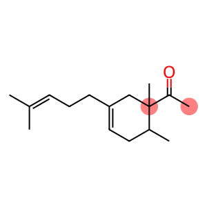 1-[1,6-dimethyl-3-(4-methylpent-3-enyl)-3-cyclohexen-1-yl]ethan-1-one