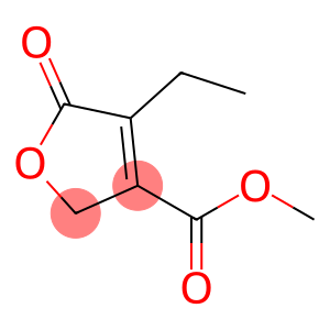 3-Furancarboxylic acid, 4-ethyl-2,5-dihydro-5-oxo-, methyl ester