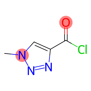 1H-1,2,3-Triazole-4-carbonyl chloride, 1-methyl- (9CI)