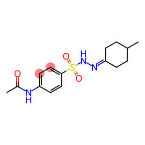 N-[4-[[(4-methylcyclohexylidene)amino]sulfamoyl]phenyl]acetamide