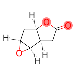 4H-Oxireno[3,4]cyclopenta[1,2-b]furan-4-one, hexahydro-, [1aS-(1aα,2aα,5aα,5bα)]- (9CI)