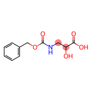 Propanoic acid, 2-hydroxy-3-[[(phenylmethoxy)carbonyl]amino]-