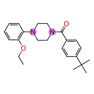 1-(4-tert-butylbenzoyl)-4-(2-ethoxyphenyl)piperazine