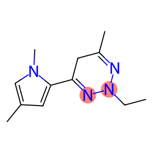 1,2,3-Triazine,4-(1,4-dimethyl-1H-pyrrol-2-yl)-2-ethyl-2,5-dihydro-6-methyl-(9CI)