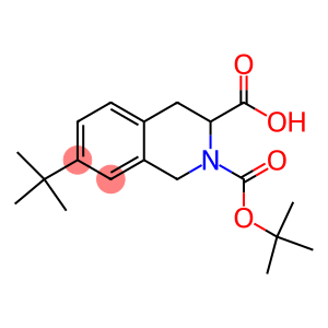 2-(tert-butoxycarbonyl)-7-tert-butyl-1,2,3,4-tetrahydroisoquinoline-3-carboxylic acid