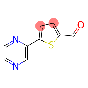 5-(PYRAZIN-2-YL)THIOPHENE-2-CARBALDEHYDE