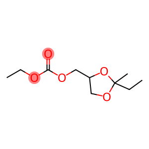 Carbonic acid, ethyl (2-ethyl-2-methyl-1,3-dioxolan-4-yl)methyl ester (9CI)