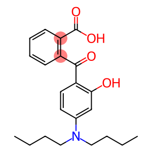 2-[2-Hydroxy-4-(dibutylamino)benzoyl]benzoic acid