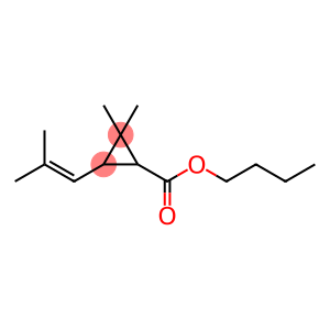 butyl 2,2-dimethyl-3-(2-methylprop-1-enyl)cyclopropane-1-carboxylate