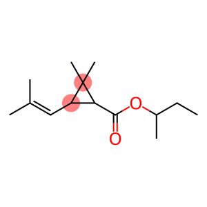 butan-2-yl 2,2-dimethyl-3-(2-methylprop-1-enyl)cyclopropane-1-carboxyl ate