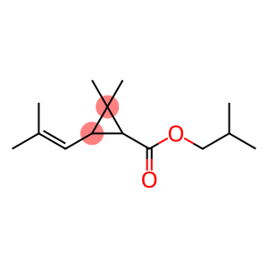 2-methylpropyl 2,2-dimethyl-3-(2-methylprop-1-enyl)cyclopropane-1-carb oxylate