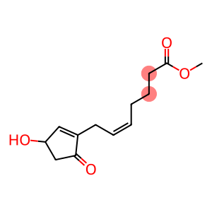 5-Heptenoic acid, 7-(3-hydroxy-5-oxo-1-cyclopenten-1-yl)-, methyl ester, (5Z)-