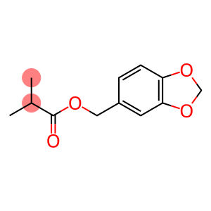 (1,3-Benzodioxol-5-yl)methyl Isobutyrate3,4-Methylenedioxybenzyl IsobutyrateIsobutyric Acid Piperonyl Ester